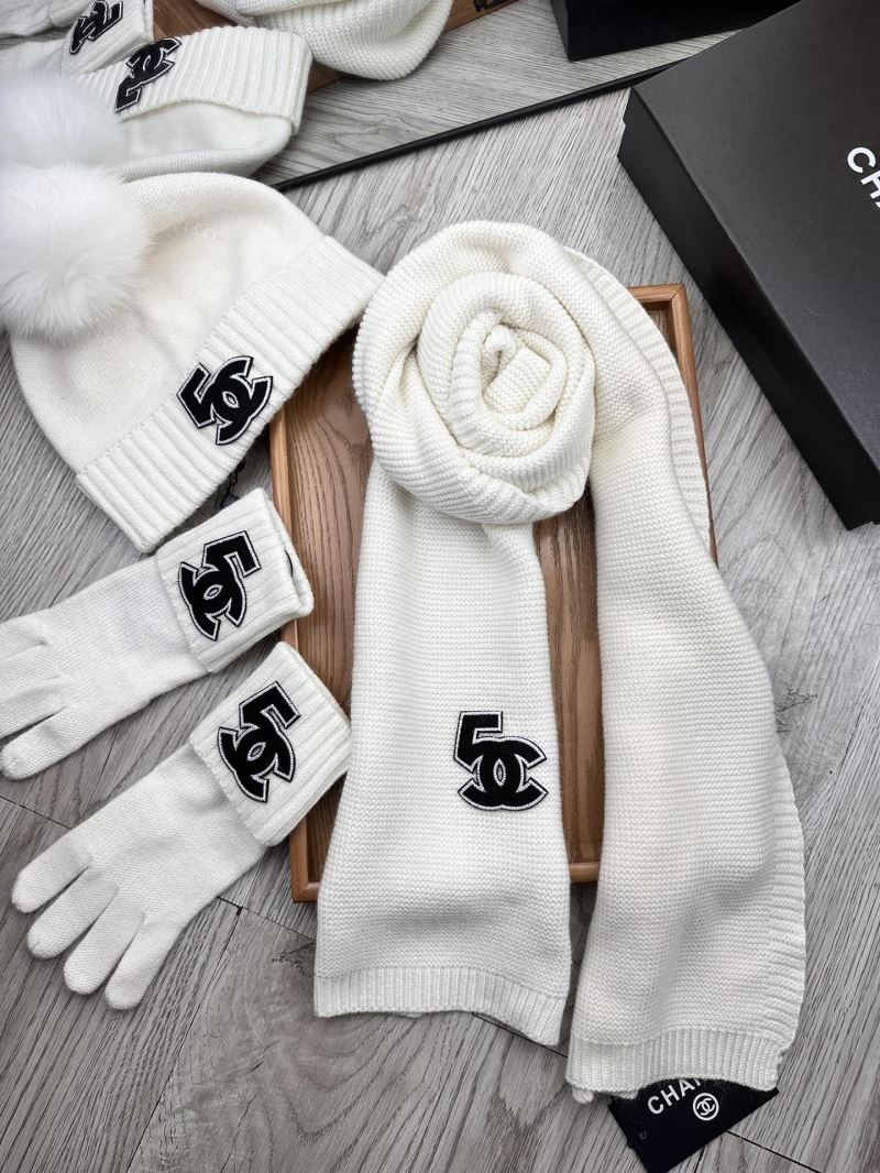 Chanel Caps Scarfs